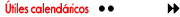 cifras y calendarios
